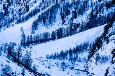 Guil Valley, Alps, Queyras natural park, France, Europe clipart