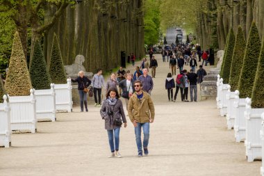 Chenonceau bahçesi, 16. yüzyıl, Chenonceaux, Indre-et-Loire bölümü, Fransa, Batı Avrupa