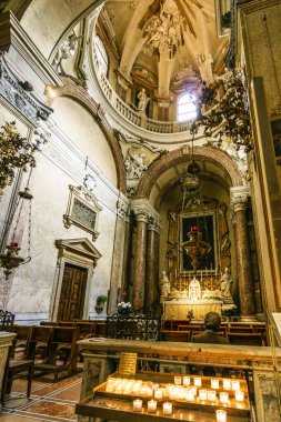 Cappella Santissimo, Verona Katedrali Duomo di Verona, Cattedrale di Santa Maria Matricolare, Verona, dünya mirası bölgesi, Veneto, İtalya, Avrupa
