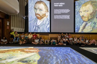 Van Gogh Canlı multimedya sergisi, Athe Mercantil de Valencia, Valencia, Valencia Topluluğu, İspanya, Avrupa