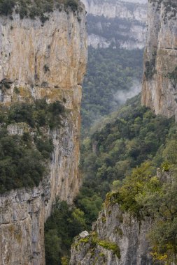 Foz de Arbayun 'un doğal rezervi, Navarre Özerk Topluluğu, İspanya