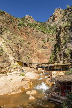 Sources of Oum Rabia, Zaouia de Ifrane, Middle Atlas,, Morocco, Africa