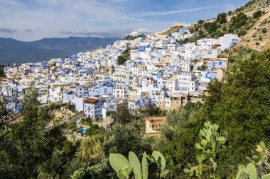 Chefchauen, Chauen, Marruecos, Kuzey Afrika, Afrika kıtası.