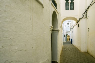 Hispano-Mağribi evi, El Resulü Sarayı, Assilah, Fas, Afrika 'nın kuzeyi, Afrika kıtası