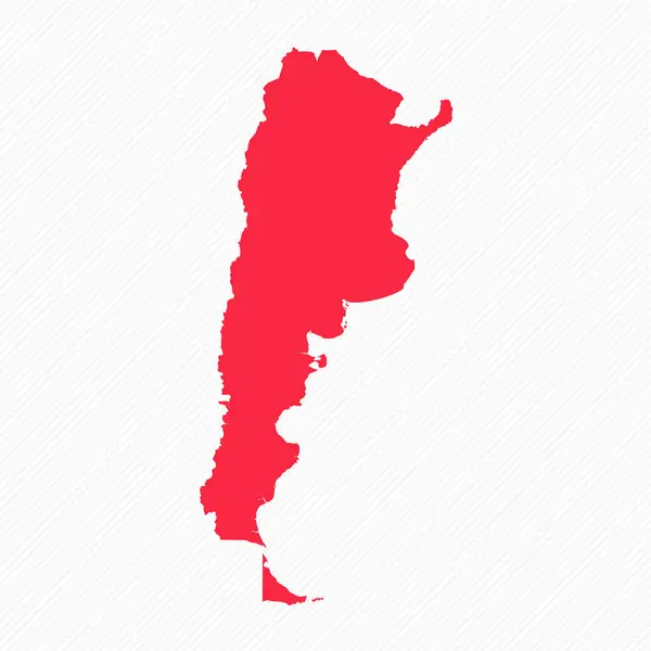 Soyut Arjantin Basit Harita Arkaplanı — Stok Vektör