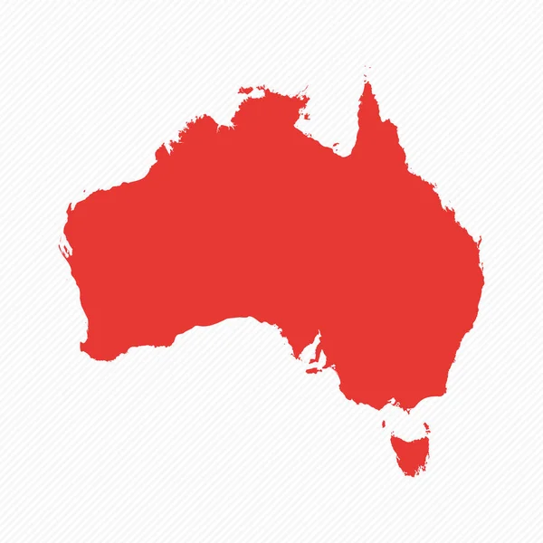 Abstract Australia Mapa Simples Fundo —  Vetores de Stock