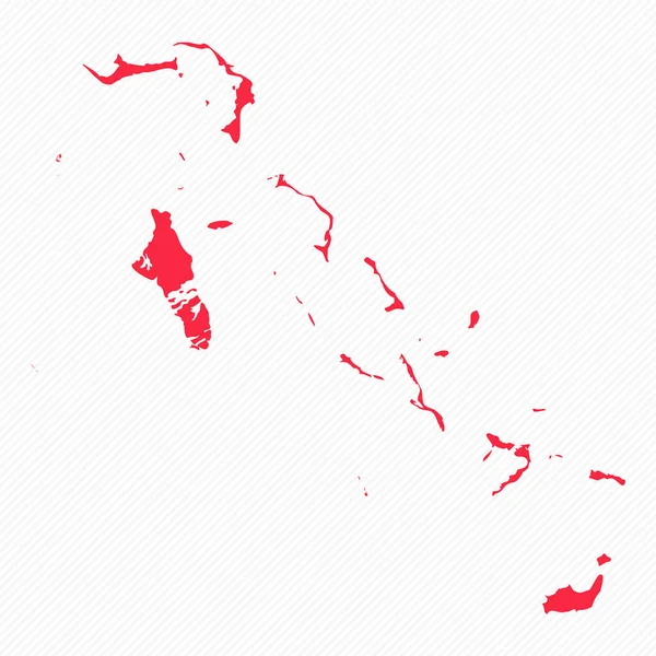 Аннотация Bahamas Simple Map Background — стоковый вектор
