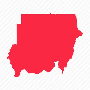 Soyut Sudan Basit Harita Arkaplanı