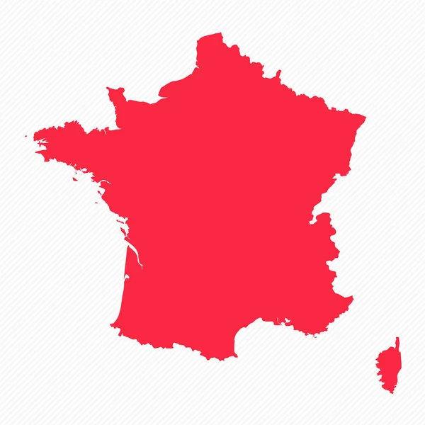 Abstract France Mapa Simples Fundo — Vetor de Stock