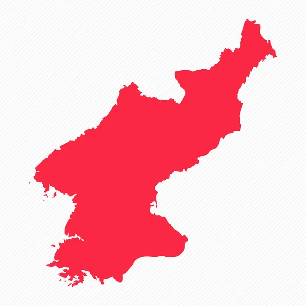 Аннотация North Korea Simple Map Background — стоковый вектор