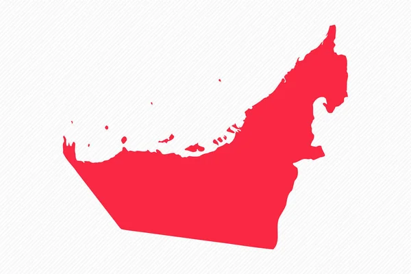 Abstract Emirati Arabi Uniti Sfondo Mappa — Vettoriale Stock