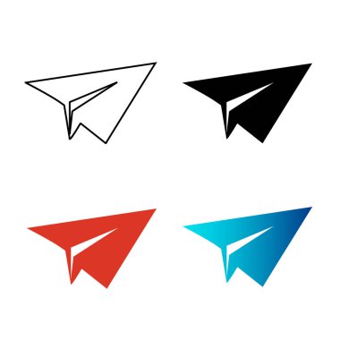 Soyut Gönderilmiş İleti Silüeti ResmiComment