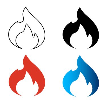 Soyut Sıcak Posta Silüeti ResmiComment