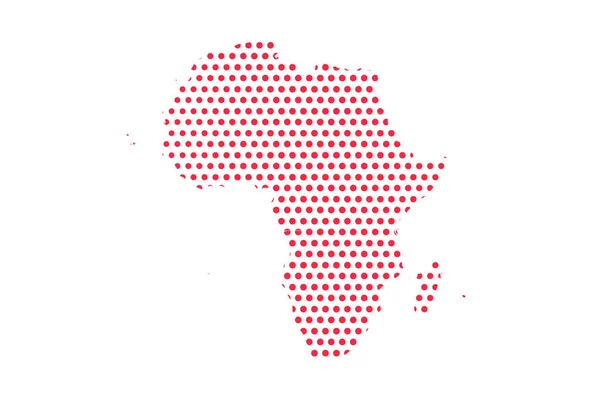 Διάνυσμα Αφρική Απόσπασμα Χάρτη — Διανυσματικό Αρχείο