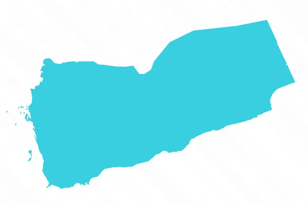 也门国家的矢量简图 — 图库矢量图片