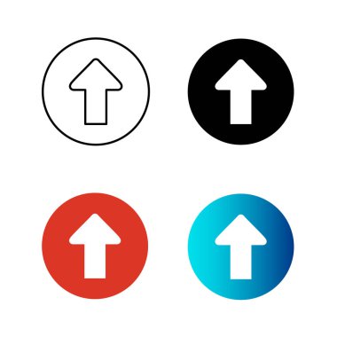 Özet Düz Git Siluet Çizimi