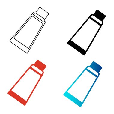 Soyut Krem Tüpü Silüeti ResmiComment