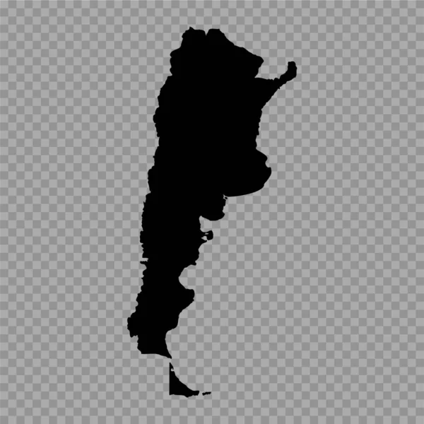 透明背景阿根廷简图 — 图库矢量图片