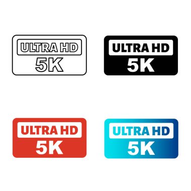 Soyut Ultra HD 5K Siluet İllüstrasyonu