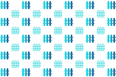 Soyut Bariyer Sınır Deseni Arkaplanı