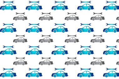 Soyut Araba Servisleri Model Arkaplanı