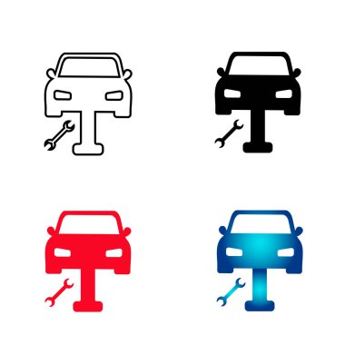 Araba Silueti Resimlerinin Soyut Onarımı