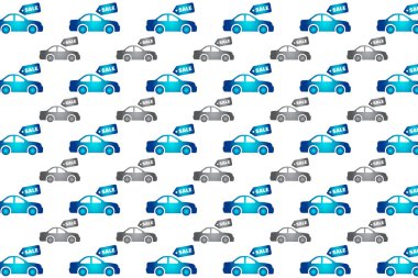 Soyut Satış Otomobili Arkaplanı