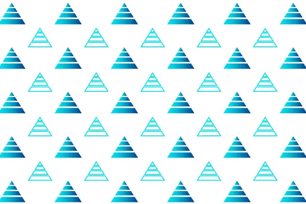 Abstrato Pirâmide Hierarquia Padrão Fundo — Vetor de Stock
