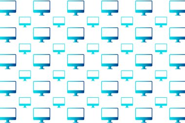 Soyut Bilgisayar Deseni Arkaplanı