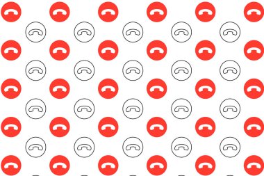 Soyut Bitiş Çağrı Deseni Arkaplanı