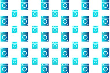 Soyut Modern Çamaşır Makinesi Deseni Arkaplanı