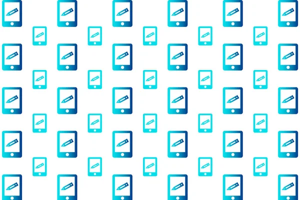 Abstrakte Grafik Tablet Muster Hintergrund — Stockvektor