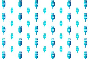 Soyut Usb Kablo Kalıbı Arkaplanı