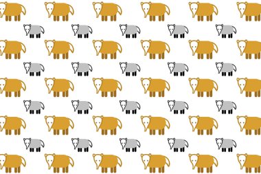 Düz Karınca Yiyen Hayvan Örnekleri Arkaplanı