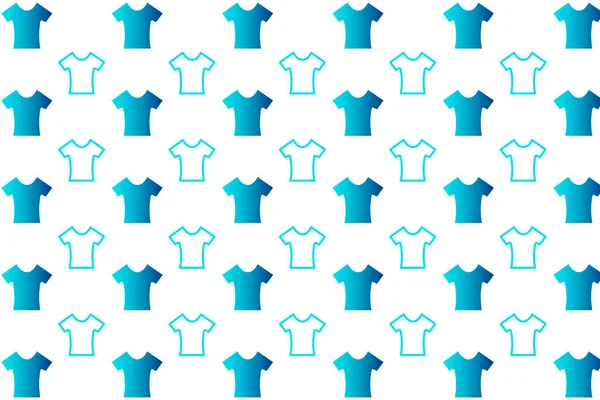 Abstracto Mujer Camiseta Patrón Fondo — Vector de stock