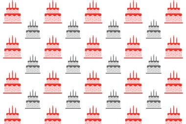 Soyut Parti Pasta Kalıbı Arkaplanı