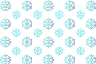 Soyut Kar Tanesi Kalıbı Arkaplanı