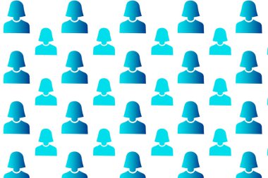 Soyut Kadın Deseni Arkaplanı