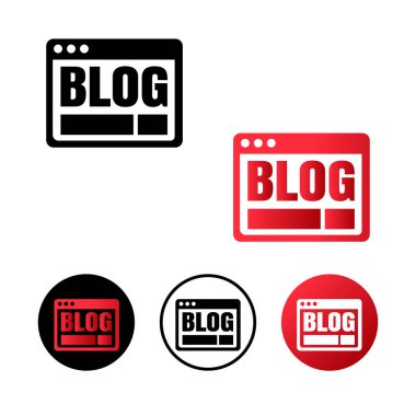 Soyut Günlük Simgesi Resimlemesi