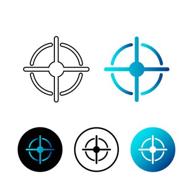 Soyut Silah Hedef Simgesi ResmiComment
