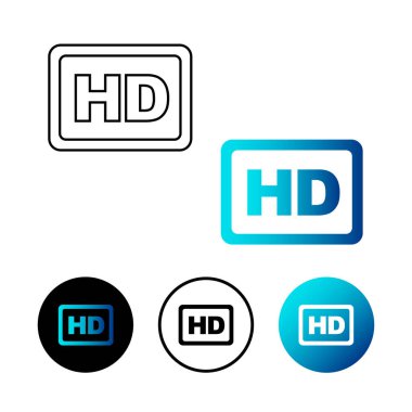 Soyut HD Simge İllüstrasyonu