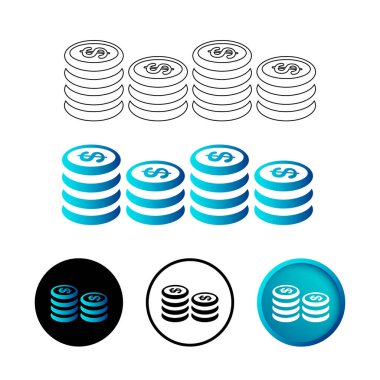 Soyut Gelir Simgesi İllüstrasyonu