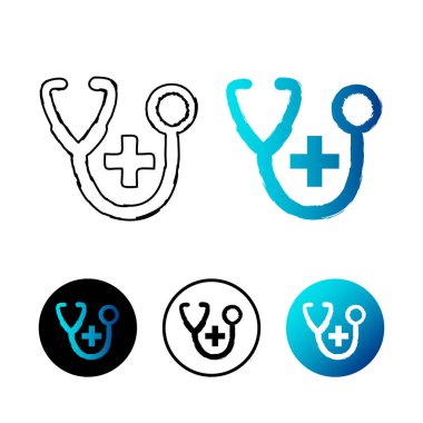 Soyut Tıbbi Simge İllüstrasyonu