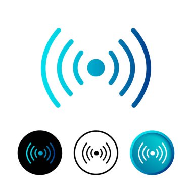 Özet Ağ Simgesi İllüstrasyonu