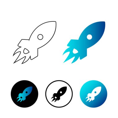 Soyut Başlangıç Başlangıç Simgesi İllüstrasyonuName