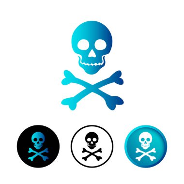 Soyut Toksik Simge İllüstrasyonu