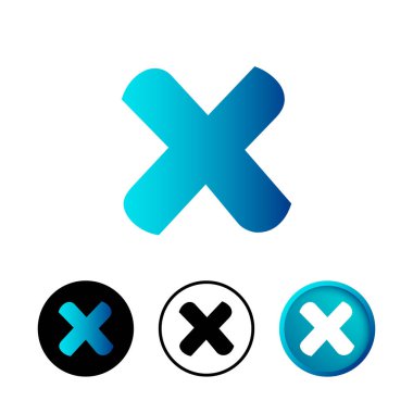 Matematik Çarpma Simgesi İllüstrasyonu