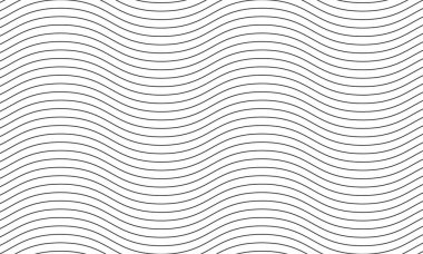 Soyut Dalgalı Düz Çizgiler Deseni