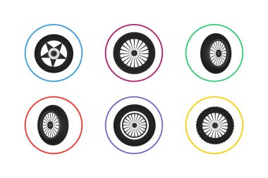 Renkli Tekerlek Simgesi Ayarları