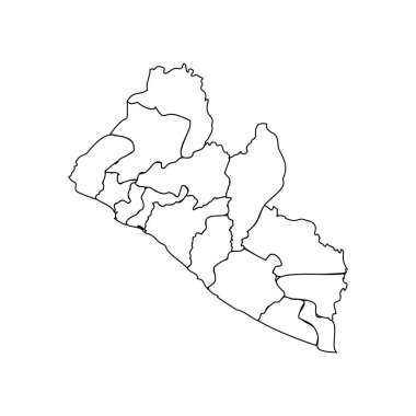 Liberya 'nın Ülkelerle Karalama Haritası